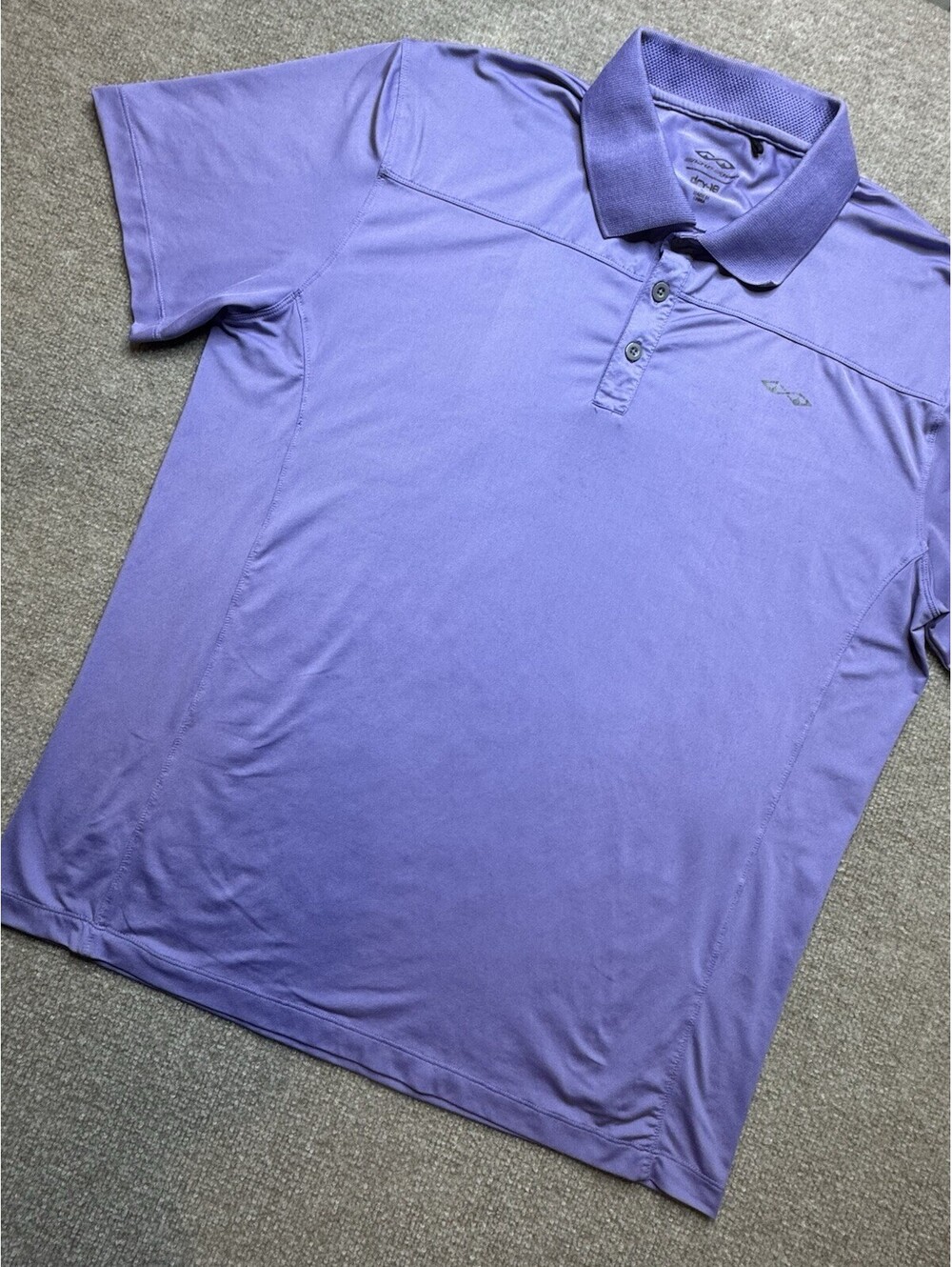 Snake Eyes Men's L Dry-18 Polo Shirt Purple (1073)